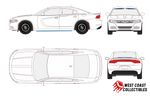 Unmarked Dodge Charger w/ Working Lights