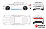 Unmarked Dodge Charger w/ Working Lights