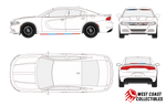Unmarked Dodge Charger w/ Working Lights