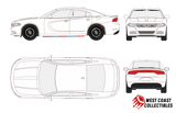 Unmarked Dodge Charger w/ Working Lights