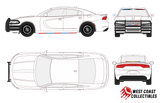 Unmarked Dodge Charger w/ Working Lights