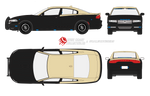 Florida Highway Patrol Dodge Charger w/ Working Lights