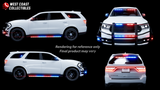 PRE-ORDER 1/24 Unmarked Dodge Durango w/Working Lights