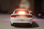 1/24 2022 California Highway Patrol Polar Bear Dodge Charger w/ Working Lights