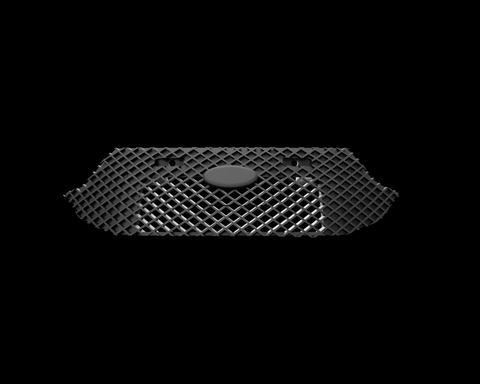 2022 Ford Explorer Police Interceptor Utility Grill w/ Working Lights